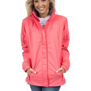 Coral rain jacket S